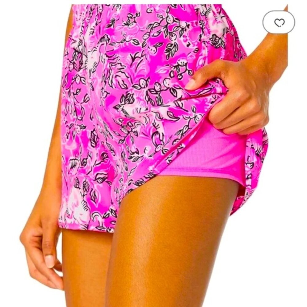 Lilly Pulitzer limited edition Ocean Trail short XL Plumeria Pink Purposely Pink